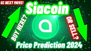 Siacoin SC Crypto Coin Buy Here Or Sell [upl. by Schoof]