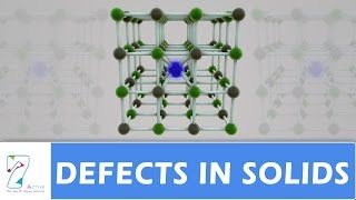 DEFECTS IN SOLIDS [upl. by Babita]