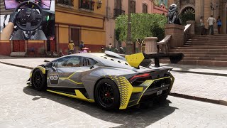 Lamborghini Huracan Super Trofeo  Forza Horizon 5  Thrustmaster TX [upl. by Limaj]