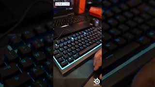 Steelseries Apex 3 TKL Gaming Keyboard  Quick Unboxing [upl. by Tyra]