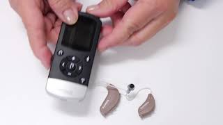 How to Change Volume and Programs on a BTE Hearing Aid [upl. by Noelyn]