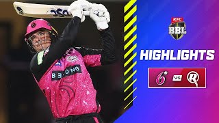 Sydney Sixers v Melbourne Renegades Match Highlights  BBL14 [upl. by Aierdna563]