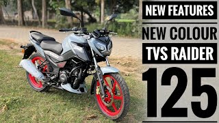 New Tvs Raider 125 IGO Assist 2025 Model Launch Full details Review [upl. by Hgiel]