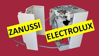 Zanussi  Electrolux washing machine disassembly [upl. by Lanuk]