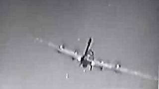 Luftwaffe Gun Camera B17 Attacked [upl. by Bara]