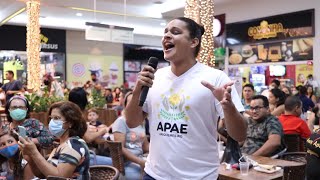 Um mundo bem melhor  Flash mob Apae Ariquemes [upl. by Inoliel]