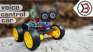 How To Make DIY Arduino Voice Controlled Car At Home [upl. by Ratep]