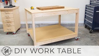 DIY Workbench  Work Table  How to Build [upl. by Yeniar]