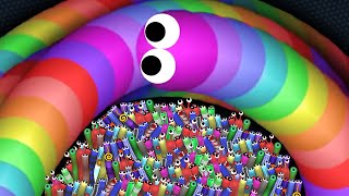 Slitherio AI 200000 Score Epic Slitherio Gameplay [upl. by Doi750]