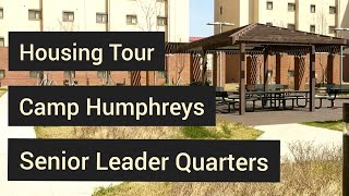 Senior Leader Quarters  Camp Humphreys Korea Housing  Military Housing [upl. by Macdougall]