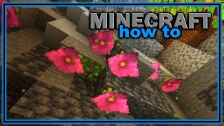 How to Find and Use Spore Blossoms 118  Easy Minecraft Tutorial [upl. by Colin952]