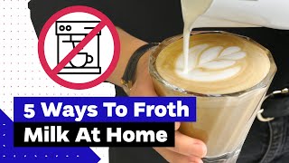 How To Froth Milk At Home Best Milk Frothers Review [upl. by Neelyt248]