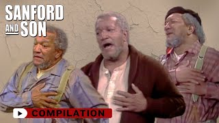 Compilation  Fred Sanford’s Funniest ‘Heart Attacks’  Sanford and Son [upl. by Gerrilee]