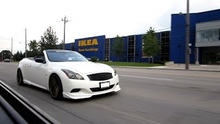 Infiniti G37 w Exoticspeed Exhaust Headers amp Testpipes [upl. by Law]