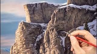 Realistic Rocks  How do you paint them [upl. by Enitsyrk]