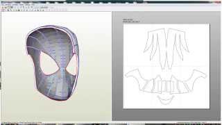 Pepakura How I Scale PDO Template [upl. by Kirven]