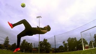 BICYCLE KICK TUTORIAL  Football  Soccer Tutorials [upl. by Aelc585]