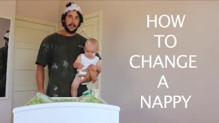 HOW TO CHANGE A NAPPY [upl. by Nyladam]