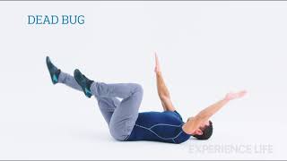 The CoreTraining Workout Dead Bug [upl. by Grishilda]