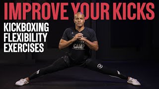 Improve Your Kicks  Kickboxing Flexibility Exercise [upl. by Marder]