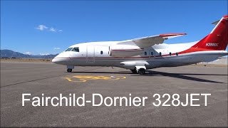 Dornier Do328JET310  Engine Start Taxi and Takeoff [upl. by Reddy]