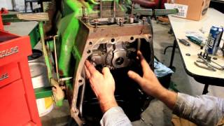 John Deere 2440 HiLo PTO Transmission Oil Lines Installation [upl. by Marney]