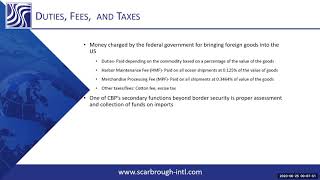 All about US Customs duties fees and taxes [upl. by Melody]