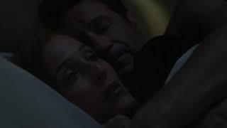 The XFiles 11x03 quotScully amp Mulder bed scenequot [upl. by Sowell]