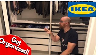 Organize Your Closet with IKEA Komplement Pax Addons Installation [upl. by Liscomb]