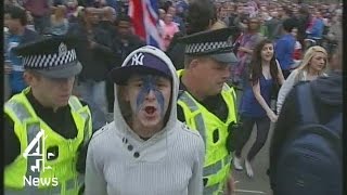 Fears of rising sectarianism in Scotland following independence vote  Channel 4 News [upl. by Nylireg348]