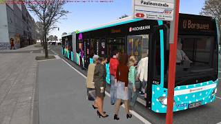 OMSI 2  CapaCity L Hamburg Bus Gameplay 4K [upl. by Hamel551]