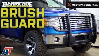 20092014 F150 Barricade Brush Guard Review amp Install [upl. by Naujak]