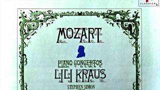 Mozart  Piano Concertos No2021222324252627  Presentation Centurys record  Lili Kraus [upl. by Aieki177]