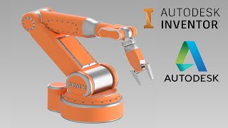 ArmX  Arm robot design using inventor [upl. by Noonberg365]