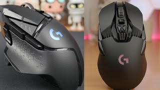 Logitech G502 vs Logitech G903 The Lightspeed showdown [upl. by Eidlog]