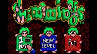 Lemmings Game Gear full playthrough [upl. by Solberg]