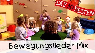 Kinderlieder BewegungsliederMix  Singen Tanzen und Bewegen  Kinderlieder [upl. by Jehiel]