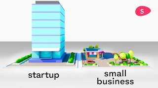 Startup vs Small Business What’s the difference  Startups 101 [upl. by Philemol256]