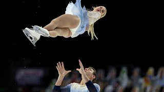 Knierim and Fraziers monster free skate takes US Nationals by storm  NBC Sports [upl. by Yeltnerb]