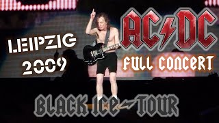 ACDC  FULL CONCERT quotBlack IcequotWorldtour  Leipzig 2009  MulticamMix [upl. by Anhej834]