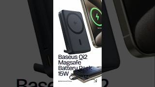 Baseus 15W MagSafe Battery Pack – 10000mAh Power Bank with 45W Fast Charging USBC amp Smart Display [upl. by Novyart]