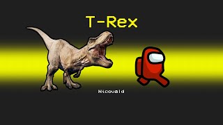 TREX Imposter MOD in Among Us [upl. by Anaejer]