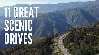 11 Great Scenic Drives in California [upl. by Sternick]