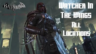 Batman Arkham City Watcher In The Wings Azrael All Locations [upl. by Eninnej]