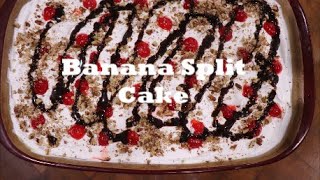 338 No Bake Banana Split Cake [upl. by Bilek]