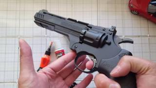 Crosman Vigilante Air Pistol Review and Quick Mods [upl. by Adigun]