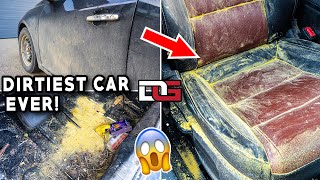 Deep Cleaning The Most INSANELY Dirty Car  The Detail Geek [upl. by Afatsom482]