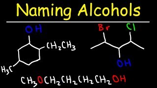 Naming Alcohols  IUPAC Nomenclature [upl. by Amalbena699]