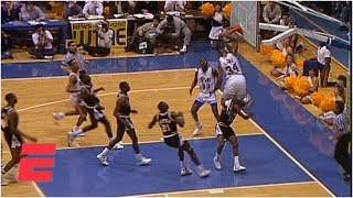 Remembering Jerome Lane’s thunderous backboardbreaking dunk  ESPN Archives [upl. by Cohbath]