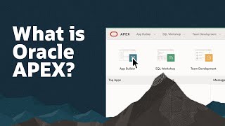 What is Oracle APEX [upl. by Audry]